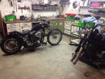 Shovelschuppen, Sandras Shovelhead, Hans aus der Kiste