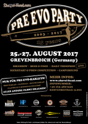 Flyer zur Pre-Evo-Party#15