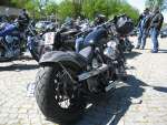 Mit 25 alten Harleys durch den Kreis Stormarn fahren