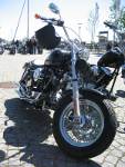 Mit 25 alten Harleys durch den Kreis Stormarn fahren
