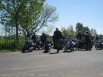 Mit 25 alten Harleys durch den Kreis Stormarn fahren